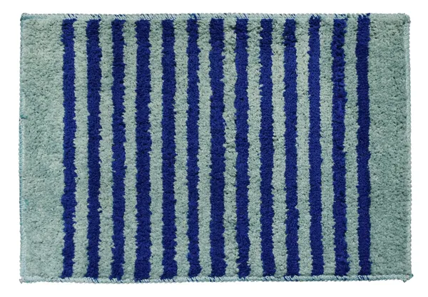_Anti-Slip_Latex_Backing_Striped_Design_Microfiber_Relish_Bath_Mat_Bathroom_Rug_Standard_Size_-_40x60_CM,_Door_Mat,_Entrance_Way,_Floor_Mat,_Kitchen,_Set_of_2_Piece_-_Red,_Teal