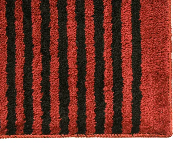 _Anti-Slip_Latex_Backing_Tufted_Striped_Design_Microfiber_Relish_Bath_Mat_Bathroom_Rug_Standard_Size_-_40x60_CM,_for_Door,_Entrance_Way,_Floor_Mat,_Kitchen,_Set_of_2_Piece_-_Red