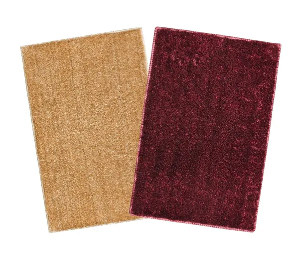 _Anti-Slip_Latex_Backing_Essencia_Bath_Mat_Microfiber_Mat_for_Floor,_Kitchen,_Home,_Living_Room,_Entrance_Way,_Set_of_2_Piece_-_Maroon,_Gold