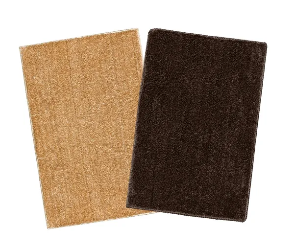 _Bath_Rugs_Anti-Slip_Latex_Backing_Essencia_Bath_Mat_Non-Slip_Microfiber_Mat_for_Bathroom,_Floor,_Kitchen,_Home,_Living_Room,_Set_of_2_Piece_-_Gold,_Coffee