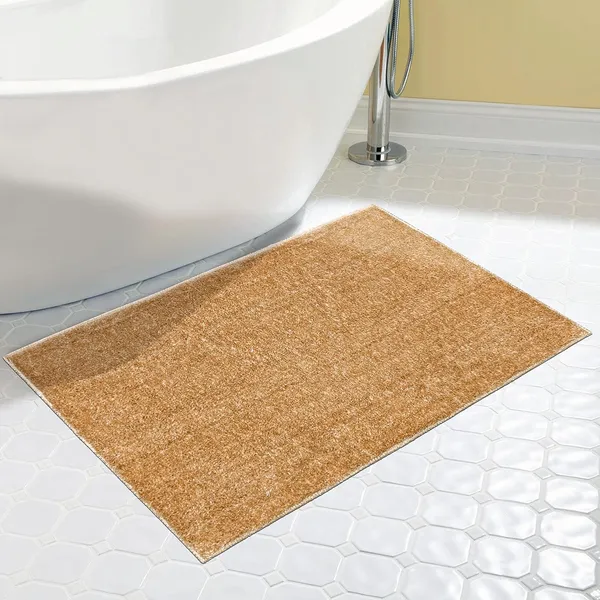 _Bath_Rugs_Anti-Slip_Latex_Backing_Essencia_Bath_Mat_Non-Slip_Microfiber_Mat_for_Bathroom,_Floor,_Kitchen,_Home,_Living_Room,_Set_of_2_Piece_-_Gold,_Coffee