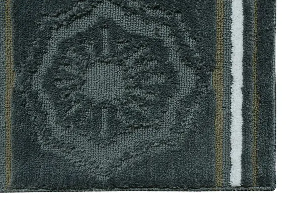 Anti-Skid/Anti-Slip_Micro_Fiber_Bath_mat_Vibrant_Colors_with_Modern_Grid_Mirage_Bathroom_Rug_40X60_cm,_Set_of_2_Pieces_(40x60_CM,_Grey)