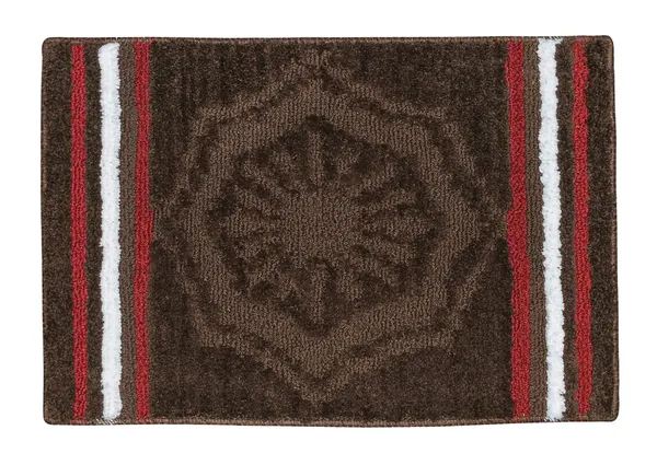 _Anti-Skid/Anti-Slip_Micro_Fiber_Bath_mat_Vibrant_Colors_with_Modern_Grid_Mirage_Bathroom_Rug_40X60_cm,_Set_of_2_Pieces_(40x60_CM,_Coffee)