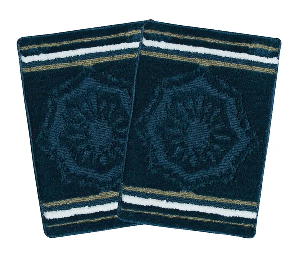 _Anti-Skid/Anti-Slip_Micro_Fiber_Bath_mat_Vibrant_Colors_with_Modern_Grid_Mirage_Bathroom_Rug_40X60_cm,_Set_of_2_Pieces_(40x60_CM,_Blue)
