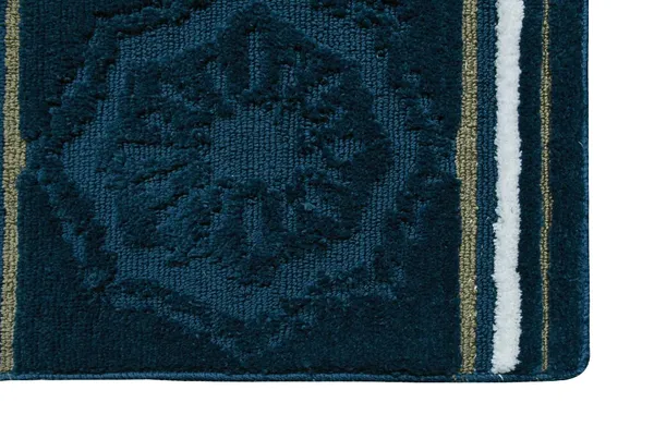 _Anti-Skid/Anti-Slip_Micro_Fiber_Bath_mat_Vibrant_Colors_with_Modern_Grid_Mirage_Bathroom_Rug_40X60_cm,_Set_of_2_Pieces_(40x60_CM,_Blue)
