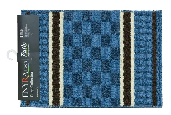 _Homes_Step_Confidently_and_Stylishly_with_Secure_Step_Premium_Patio_Anti-Skid_Gel_Backing_Tufted_Polypropylene_Door_Mat_for_Slippery_Floors_Size_-_40x60_CM,_Pack_of_2_Piece,_Blue