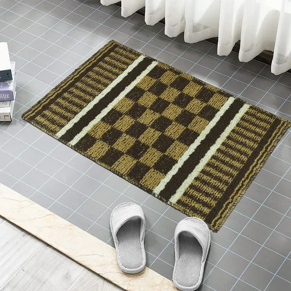 _Homes_Step_Confidently_and_Stylishly_with_Secure_Step_Premium_Patio_Anti-Skid_Gel_Backing_Tufted_Polypropylene_Mat_for_Slippery_Floors_Size_-_40x60_CM,_Pack_of_2_Piece,_Coffee,_Red
