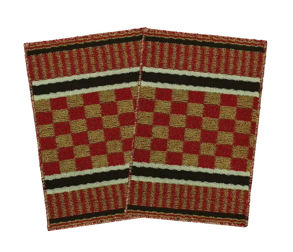 _Homes_Step_Confidently_and_Stylishly_with_Secure_Step_Premium_Patio_Anti-Skid_Gel_Backing_Tufted_Polypropylene_Door_Mat_for_Slippery_Floors_Size_-_40x60_CM,_Pack_of_2_Piece,_Red