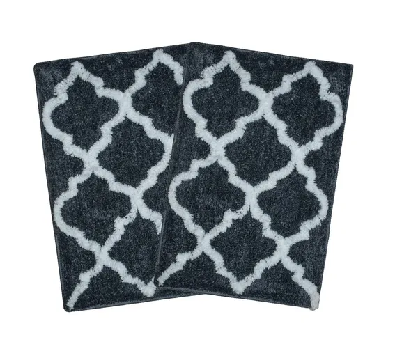 _Abstract_Design_Gel_Coating_Anti-Slip_Microfiber_Tufted_Bath_Mat,_Serene_Bathroom_Rug_37x57_cm,_Pack_of_2_Piece_-_Grey,_Floor_Mat,_Entrance_Door_Mat,_Living_Room_Mat