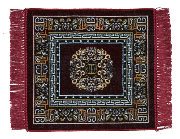 _Velvet_Pooja_Aasan/Aasan_for_Puja_and_Mandir_Puja_Traditional_Design_Velvet_Pooja_Chowki_Aasan_Mat_for_Mandir,_Temple_and_Bhagwan,_Size_-_20x20_Inch,_Pack_of_2_Piece_-_Maroon,_Brown