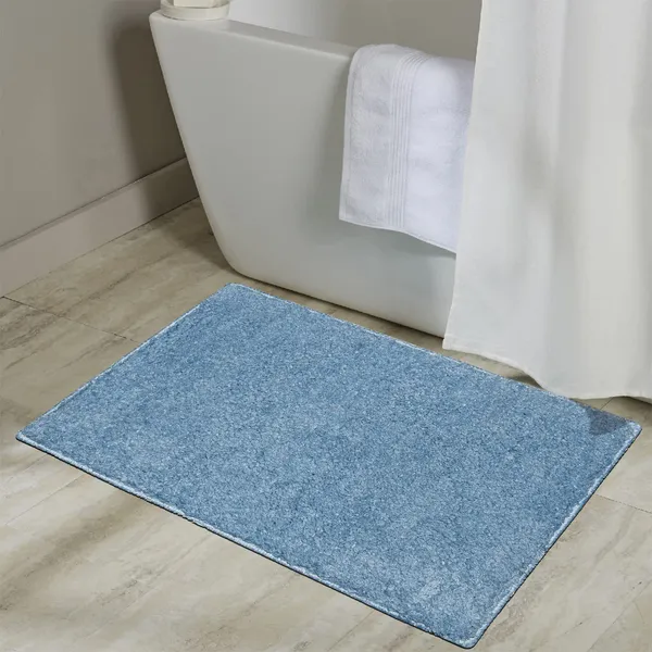_Anti-Skid/Anti-Slip_Set_of_2_Pieces_Micro_Fiber_Bath_mat,_Premia_Bathroom_Rug_40X60_CM_(Teal)