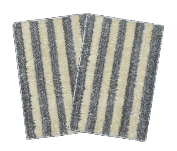 _Stripes_Design_Tufted_Montella_Bath_Mat,_Bathroom_Rug_Floor_Mats,_Water_Absorbent_Anti-Skid_Kitchen_Floor_Mat_(40x60_Centimetre)_Pack_of_2_Piece_-_Silver