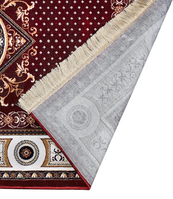_Traditional_Design_Multi_Purpose_Jhelum_Carpet_Rug_For_Indoor_Living_,_Dinning,_Office,_Rooms_&_Bedroom,_Hallway_Carpet_(4x6_Feet/48x72_Inch)_1_Piece_(Maroon)
