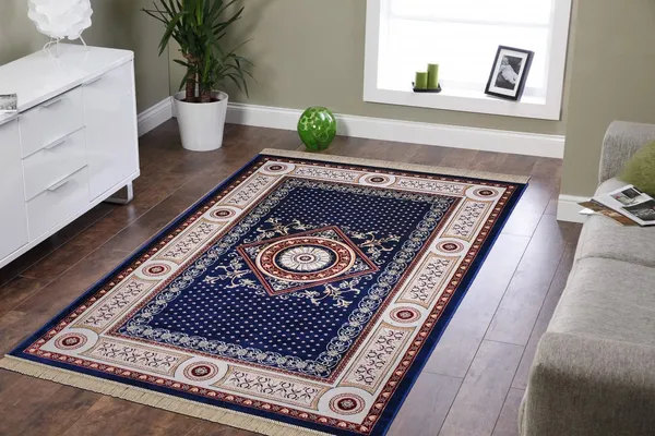 Traditional_Design_Multi_Purpose_Jhelum_Carpet_Rug_For_Indoor_Living,_Dinning,_Office,_Rooms_&_Bedroom,_Hallway_Carpet_(4x6_Feet/48x72_Inch)_1_Piece_(Blue)