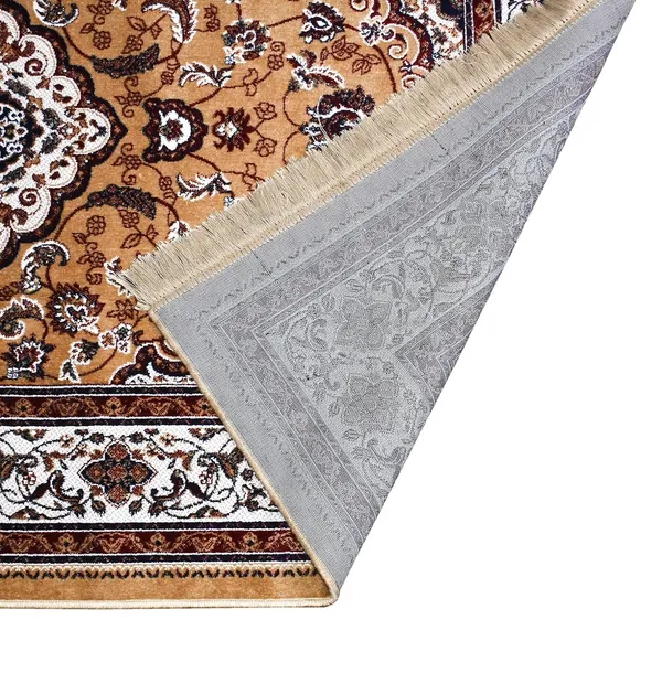 Traditional_Design_Multi_Purpose_Jhelum_Carpet_Rug_For_Indoor_Living,_Dinning,_Office,_Rooms_&_Bedroom,_Hallway_Carpet_(4x6_Feet/48x72_Inch)_1_Piece_(Gold)