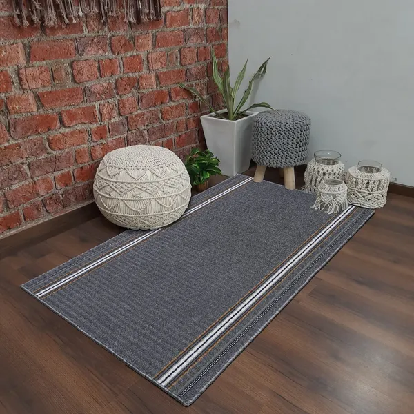 _Homes_Anti-Skid_Gel_Backing_Stay_Safe_and_Slip-Free_3x5_Feet_Size_in_Living-Room_Tufted_Polypropylene_Zebra_Carpet_Rug_-_for_Living-Room,_Bedroom,_Pack_of_1_-_Grey