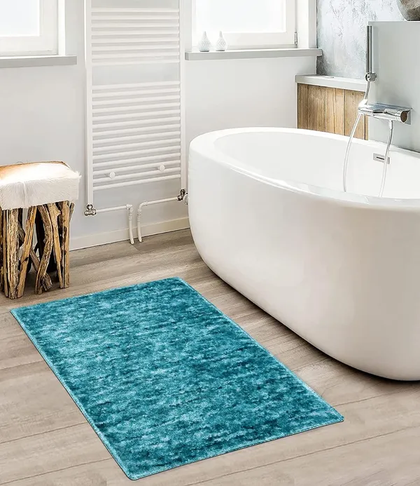 Elyza_Bath_Mat,_Microfiber_Bath_Rug_Size_-_40x60_cm,_Non-Slip_Latex_Gel_Backing_Mat_for_Bathroom_Floor,_Door,_Kitchen,_Set_of_2_Piece_(Teal)