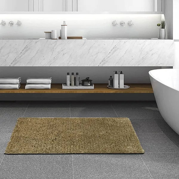 _Anti-Slip_Gel_Coating_Tufted_Bolio_Bath_Mat_Size_-_40x60_cm,_Mat_for_Tub,_Shower,_and_Bath_Room,_Pack_of_1_Piece_-_Brown