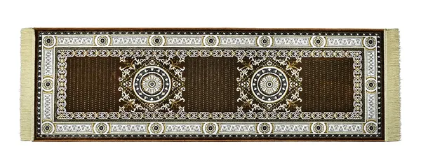 Anti-Slip_Polyester_Traditional_Design_Jhelum_Carpet_Runner_2x6_Feet/24x72_Inch,_Pack_of_1_Piece,_for_Bedside,_Bedroom,_Kitchen,_Living_Room,_Hall,_Dining_Area,_(Brown)