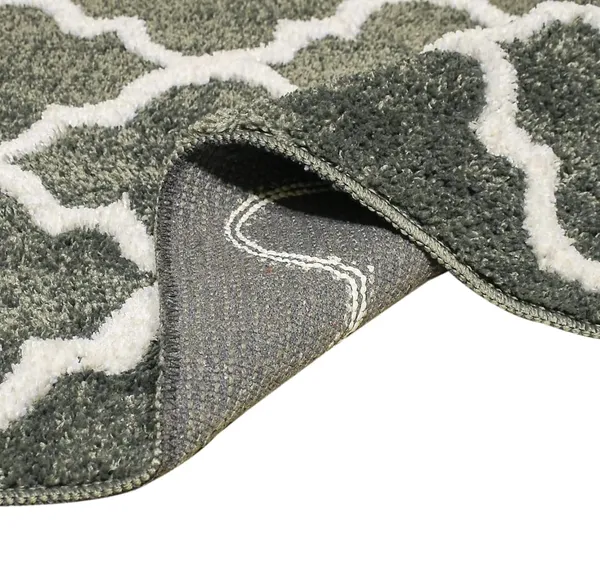_Bedside_Runner_-_54x130_CM,_Tufted_Non-Slip_Abstract_Design_Microfiber_Serene_Runner_for_Bedside/Sofa_Size/Bedroom/Home/Kitchen/Living_Area/Office_Entrance,_Pack_of_1_Piece_(Grey)