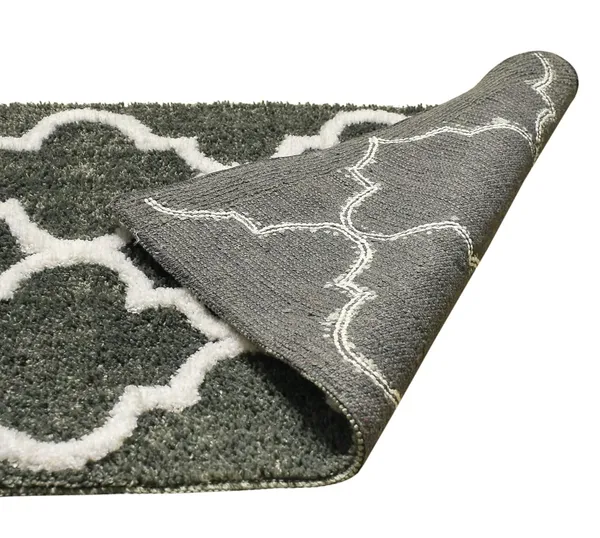 _Bedside_Runner_-_54x130_CM,_Tufted_Non-Slip_Abstract_Design_Microfiber_Serene_Runner_for_Bedside/Sofa_Size/Bedroom/Home/Kitchen/Living_Area/Office_Entrance,_Pack_of_1_Piece_(Grey)