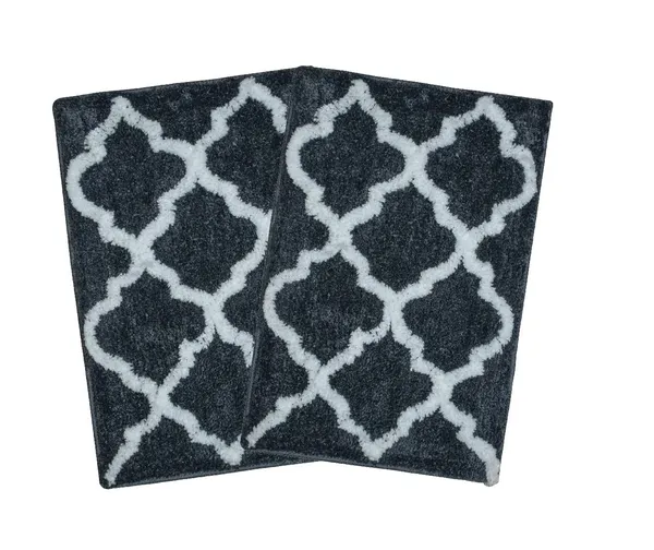 _Microfiber_Anti-Skid_Serene_Bathroom_Door_Mat,_Floor_mat,_Soft_Bath_Mat,_Machine_Wash,_Perfect_Floor_Mat_for_Entrance_Door_(Grey,_37x57_CM,_Pack_of_2_Piece)
