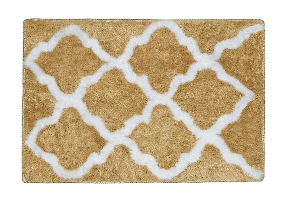 Microfiber_Abstract_Design_Anti-Skid_Serene_Bath_Mat_Set_of_2_Piece_Bathmat_Size_-_37x57_CM_(Beige)