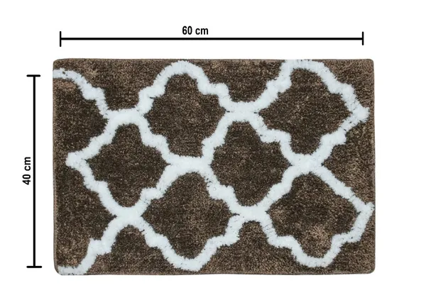 _Microfiber_Serene_Bath_Mat,_Machine-Washable,_Anti-Slip_Soft_Bath_Mat_-_Set_of_2_Piece_(Coffee,_Size_-_37x57_CM)