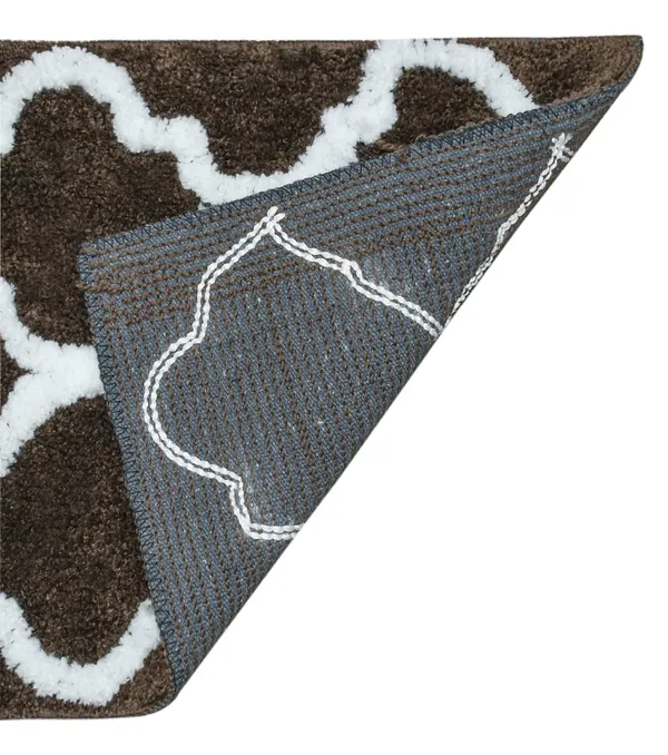 _Microfiber_Serene_Bath_Mat,_Machine-Washable,_Anti-Slip_Soft_Bath_Mat_-_Set_of_2_Piece_(Coffee,_Size_-_37x57_CM)