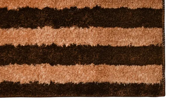 _Gold_Stripes_Design_Anti-Slip_Mantella_Bath_Mat_&_Runner_Size_-_40x60_CM,_55x137_CM,_Non-Slip_Latex_Backing_Floor_Mat_for_Bedroom,_Bedside,_Office,_Living_Room_(Coffee-Gold)