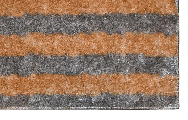 _Gold_Stripes_Design_Anti-Slip_Mantella_Bath_Mat_&_Runner_Size_-_40x60_CM,_55x137_CM,_Non-Slip_Latex_Backing_Floor_Mat_for_Bedroom,_Bedside,_Office,_Living_Room_(Silver-Gold)