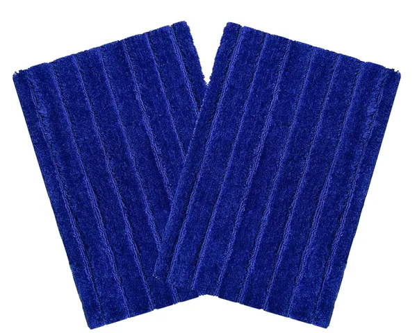 _Anti-Slip_Gel_Backing_Solid_Design_Paris_Microfiber_Bathroom_Rug_Bath_Mat_Size_-_40x60_CM,_for_Door,_Entrance_Way,_Mat_for_Floor,_Kitchen,_Tub,_Shower,_Pack_of_2_Piece_(Blue)