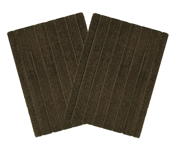 _Anti-Slip_Gel_Backing_Solid_Design_Paris_Microfiber_Bathroom_Rug_Bath_Mat_Size_-_40x60_CM,_for_Door,_Entrance_Way,_Mat_for_Floor,_Kitchen,_Tub,_Shower,_Pack_of_2_Piece_(Coffee)
