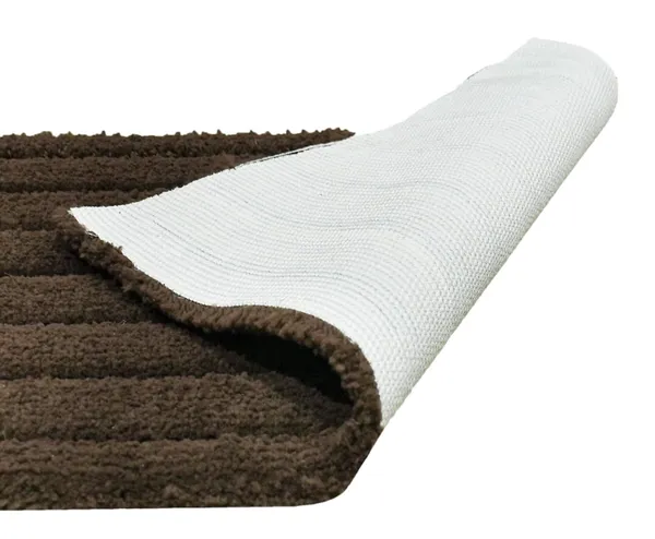 _Anti-Slip_Gel_Backing_Solid_Design_Paris_Microfiber_Bathroom_Rug_Bath_Mat_Size_-_40x60_CM,_for_Door,_Entrance_Way,_Mat_for_Floor,_Kitchen,_Tub,_Shower,_Pack_of_2_Piece_(Coffee)