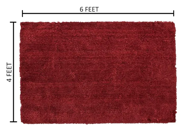 _Microfiber_Non-Slip_Bolio_Carpet,_Size_-_4x6_Feet,_48x72_Inch,_122x183_cm,_Indoor_Shaggy_Area_Rug_for_Living_Room,_Bedroom,_Kids_Room,_Home_Decor,_Durable_-_Maroon