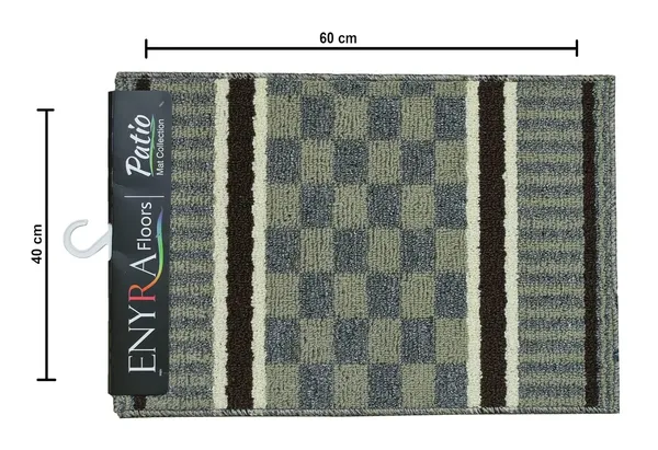 _Homes_Step_Confidently_and_Stylishly_with_Secure_Step_Premium_Patio_Anti-Skid_Gel_Backing_Tufted_Polypropylene_Door_Mat_for_Slippery_Floors_Size_-_40x60_CM,_Pack_of_1_Piece,_Grey