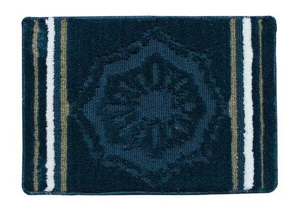 _Tufted_Mirage_Bath_Mat_Size_-_40x60_CM,_Geometric_Design_Non-Slip_Microfiber_Mat_for_Bathroom,_Floor,_Kitchen,_Living_Room,_Pack_of_1_Piece_-_Blue