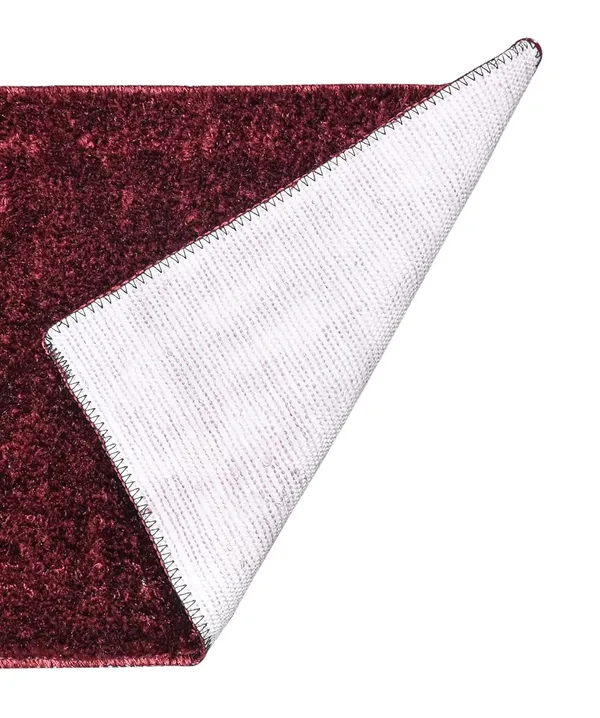 _Bath_Mat_Rug_Non-Slip_Gel_Backing_Tufted_Solid_Essencia_Microfiber_Mat_Size_-_38x58_CM,_Bathroom,_Floor,_Kitchen,_Home,_Living_Room,_Pack_of_1_Piece,_Maroon