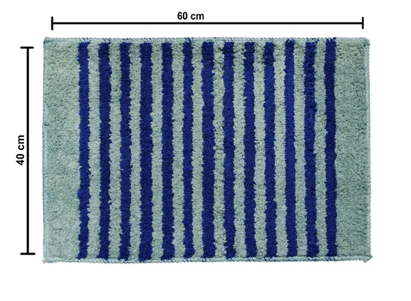 _Striped_Design_Anti-Skid_Gel_Backing_Mat_Microfiber_Relish_Bath_Mat_Size_-_40x60_CM,_Floor_Mat_Bathroom,_Door,_Entrance_Way,_Kitchen,_Pack_of_1_Piece,_Teal