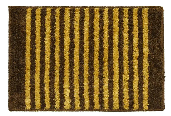 _Striped_Design_Anti-Skid_Gel_Backing_Mat_Microfiber_Relish_Bath_Mat_Size_-_40x60_CM,_Floor_Mat_Bathroom,_Door,_Entrance_Way,_Kitchen,_Pack_of_1_Piece,_Coffee
