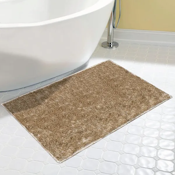 _Bath_Mat_Rug_Non-Slip_Gel_Backing_Tufted_Solid_Essencia_Microfiber_Mat_Size_-_38x58_CM,_Bathroom,_Floor,_Kitchen,_Home,_Living_Room,_Pack_of_1_Piece,_Beige
