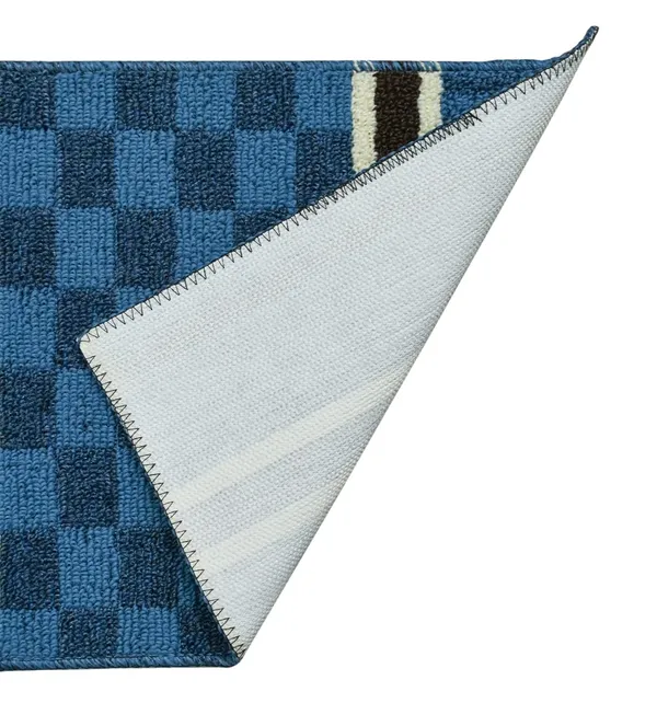 _Homes_Step_Confidently_and_Stylishly_with_Secure_Step_Premium_Patio_Anti-Skid_Gel_Backing_Tufted_Polypropylene_Door_Mat_for_Slippery_Floors_Size_-_40x60_CM,_Pack_of_1_Piece,_Blue