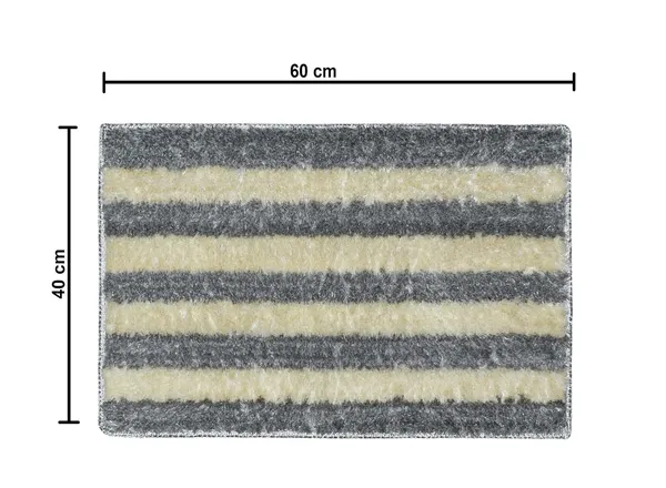 _Bath_Mat_Tufted_Microfiber_Bathroom_Rug_Montella_Floor_Mat_Size_-_40x60_CM,_Non-Slip_Gel_Backing_Mat_for_Bedroom,_Bathroom,_Entrance_Door,_Office,_Pack_of_1_Piece_-_Silver
