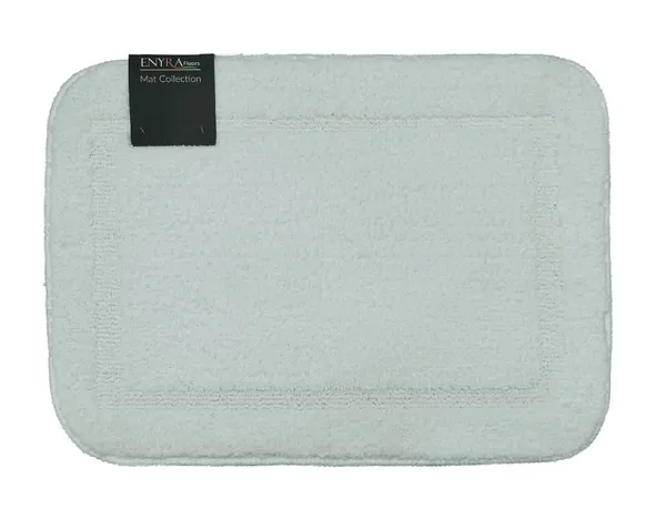 _Bath_Mat_Non-Slip_Gel_Backing_Tufted_White_Bliss_Microfiber_Mat_Size_-_40x60_CM,_Bathroom,_Floor,_Kitchen,_Home,_Living_Room,_Pack_of_1_Piece
