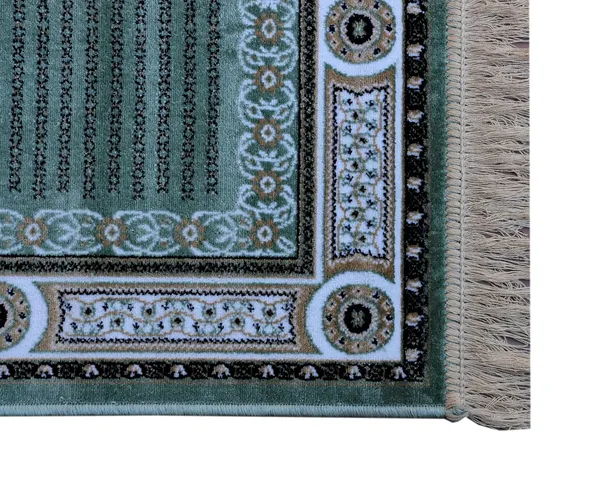 _Anti-Slip_Polyester_Traditional_Design_Jhelum_Carpet_Runner_2x6_Feet/24x72_Inch,_Pack_of_1_Piece,_for_Bedside,_Bedroom,_Kitchen,_Living_Room,_Hall,_Dining_Area,_(Olive_Green)