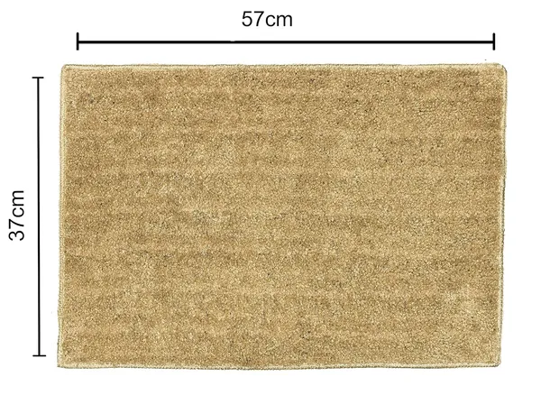 _Kitchen_Mat_for_Floor,_Foot_Mat_for_Home,_Floor_Mat,_Door_Mat_Non-Slip_Gel_Backing_Tufted_Microfiber_Charisma_Bath_Mat_Size_-_37x57CM,_Pack_of_1_Piece,_Gold