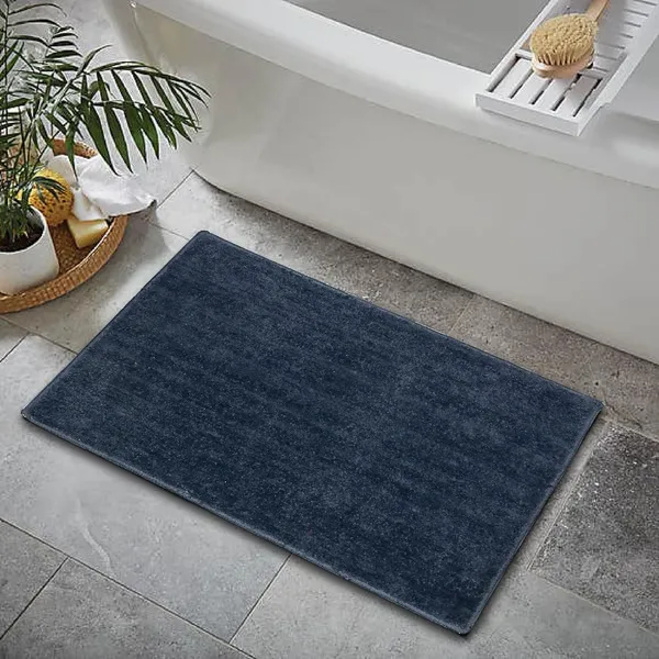 _Kitchen_Mat,_Doormat,_Doormat_for_Bathroom,_Mat_for_Bedroom_Non-Slip_Gel_Backing_Tufted_Microfiber_Charisma_Bath_Mat_Size_-_37x57CM,_Pack_of_2_Piece,_Grey