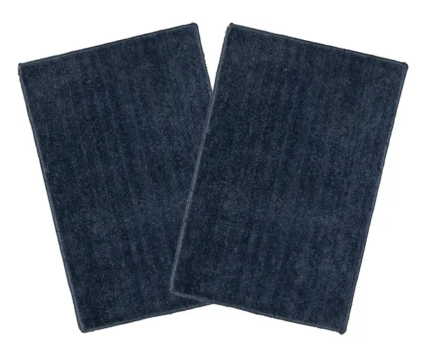 _Kitchen_Mat,_Doormat,_Doormat_for_Bathroom,_Mat_for_Bedroom_Non-Slip_Gel_Backing_Tufted_Microfiber_Charisma_Bath_Mat_Size_-_37x57CM,_Pack_of_2_Piece,_Grey