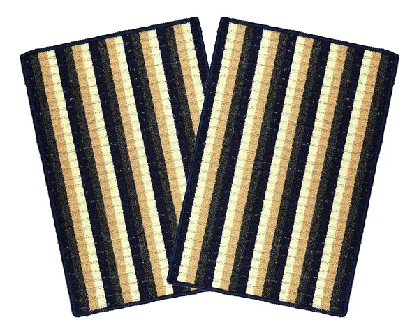_Homes_Step_Confidently_and_Stylishly_with_Secure_Step_Premium_Patio_Anti-Skid_Gel_Backing_Tufted_Polypropylene_Door_Mat_for_Slippery_Floors_Size_-_40x60_CM,_Pack_of_2_Piece_(Blue)