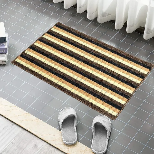 _Homes_Step_Confidently_and_Stylishly_with_Secure_Step_Premium_Patio_Anti-Skid_Gel_Backing_Tufted_Polypropylene_Mat_for_Slippery_Floors_Size_-_40x60_CM,_Pack_of_1_Piece_(Brown)